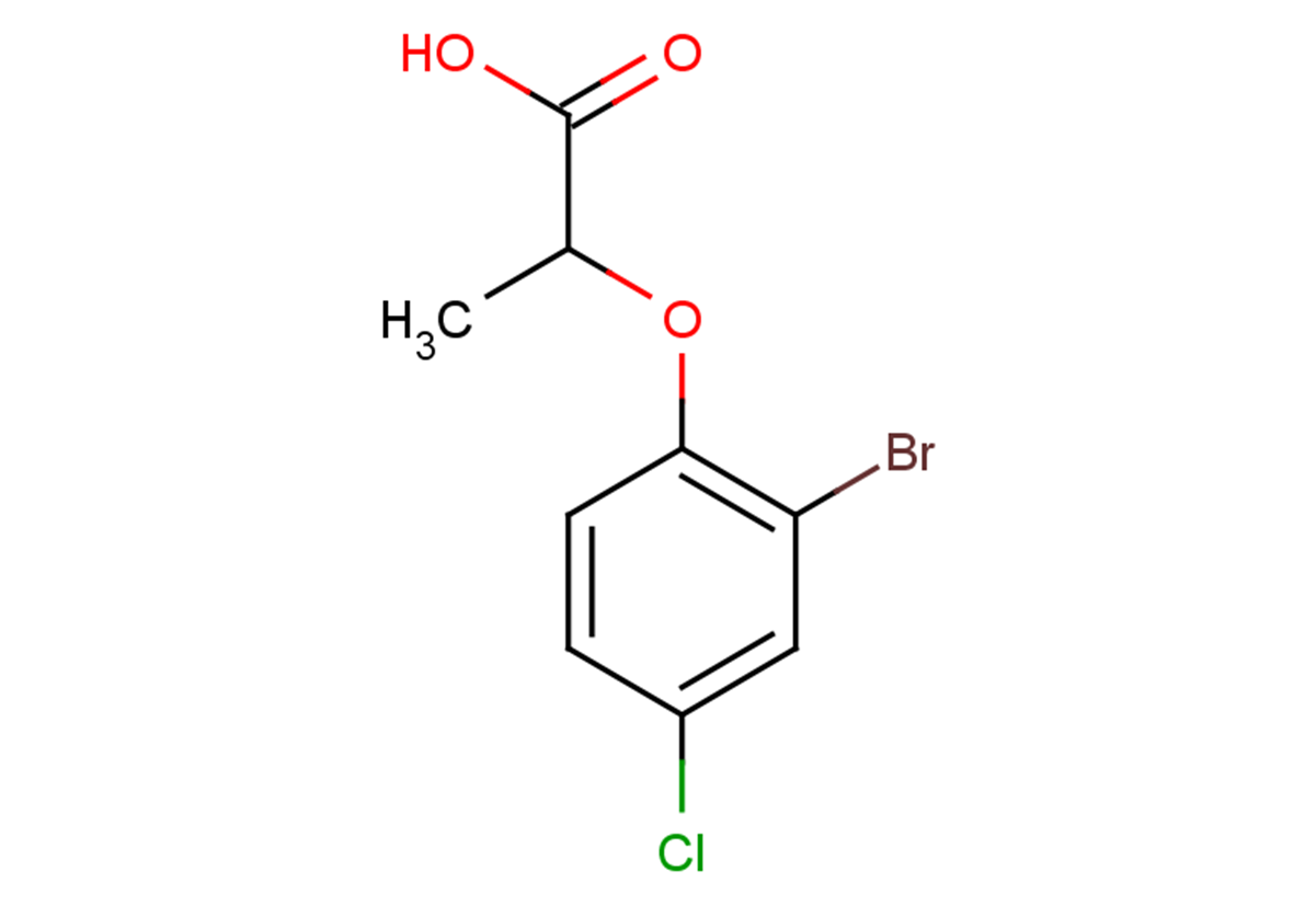 2-(2-bromo-4-chlorophenoxy)propanoic acid