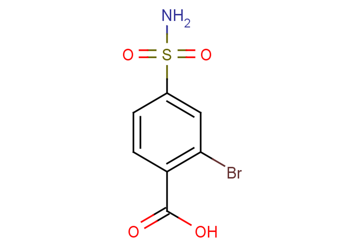 2-bromo-4-sulfamoylbenzoic acid