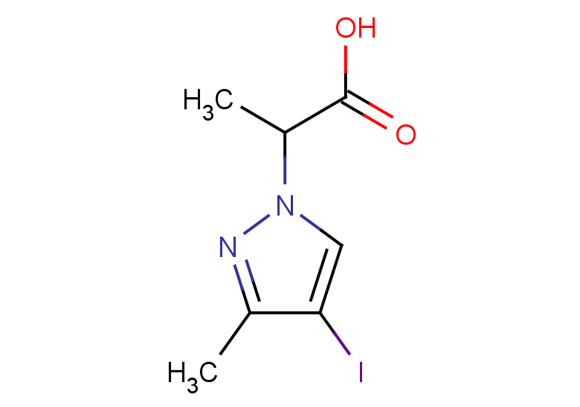 2-(4-iodo-3-methyl-1H-pyrazol-1-yl)propanoic acid