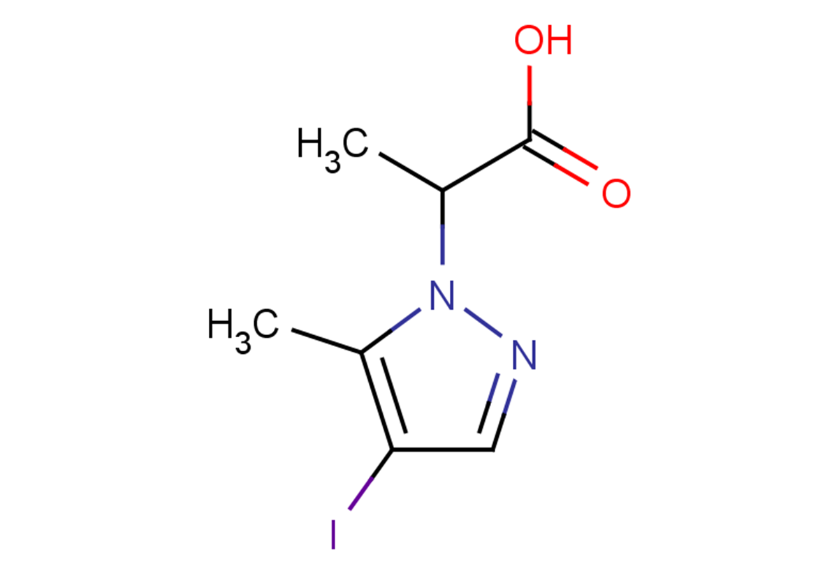2-(4-iodo-5-methyl-1H-pyrazol-1-yl)propanoic acid