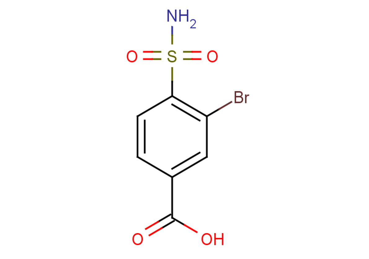 3-bromo-4-sulfamoylbenzoic acid