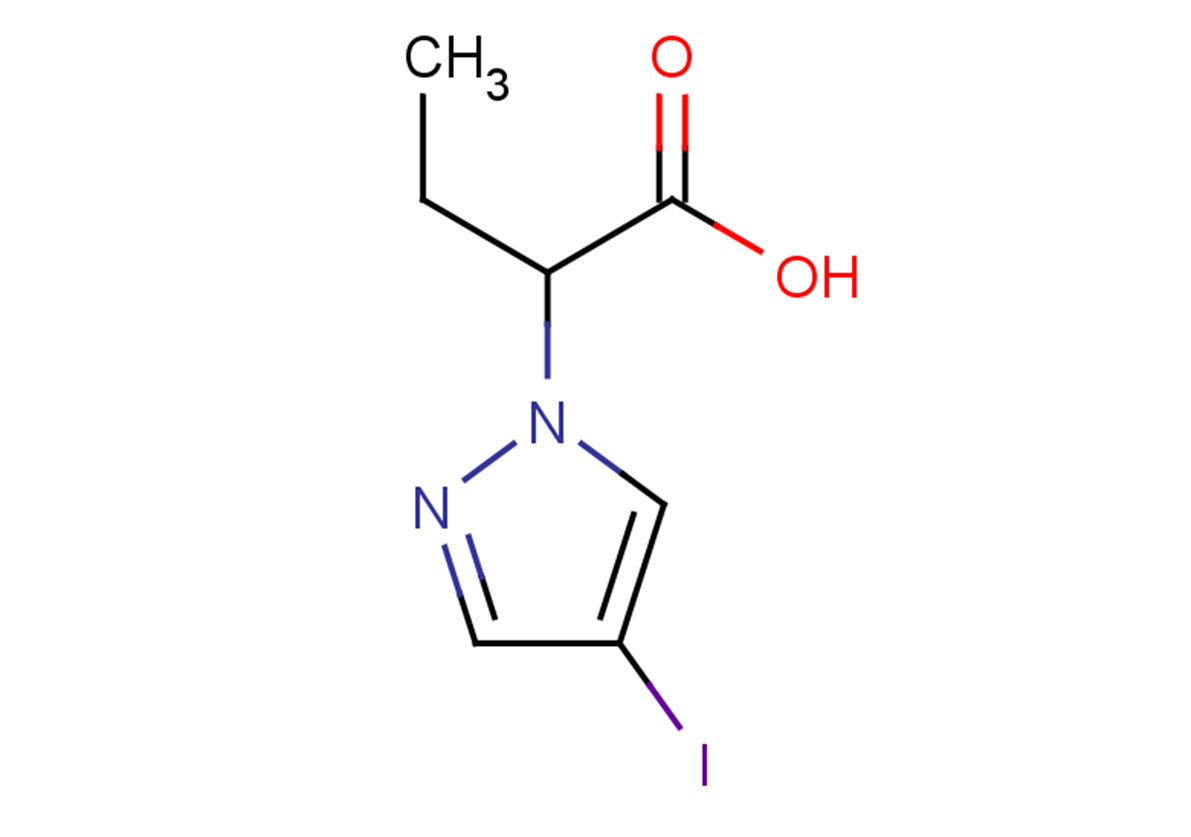 2-(4-iodo-1H-pyrazol-1-yl)butanoic acid