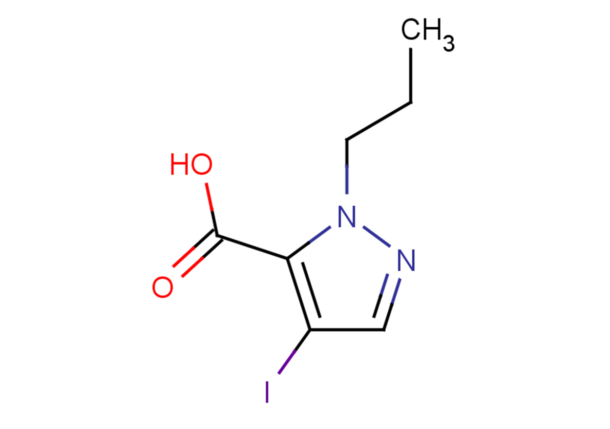 4-iodo-1-propyl-1H-pyrazole-5-carboxylic acid