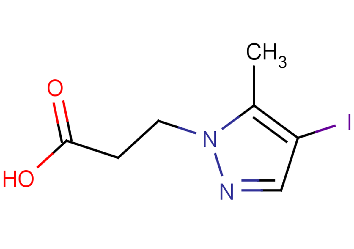 3-(4-iodo-5-methyl-1H-pyrazol-1-yl)propanoic acid