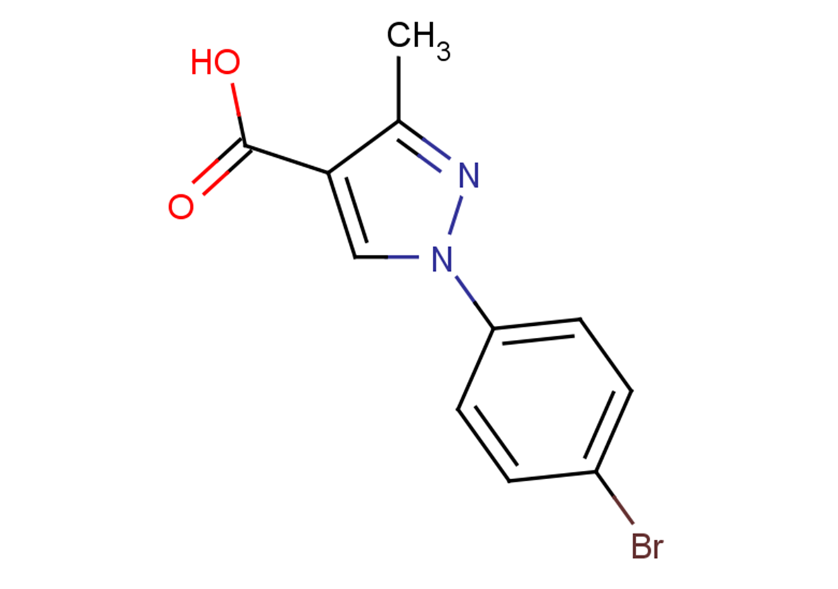 1-(4-bromophenyl)-3-methyl-1H-pyrazole-4-carboxylic acid