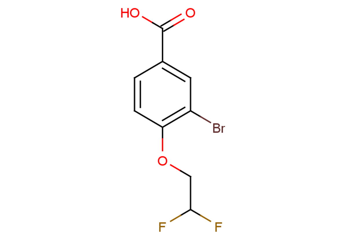 3-bromo-4-(2,2-difluoroethoxy)benzoic acid