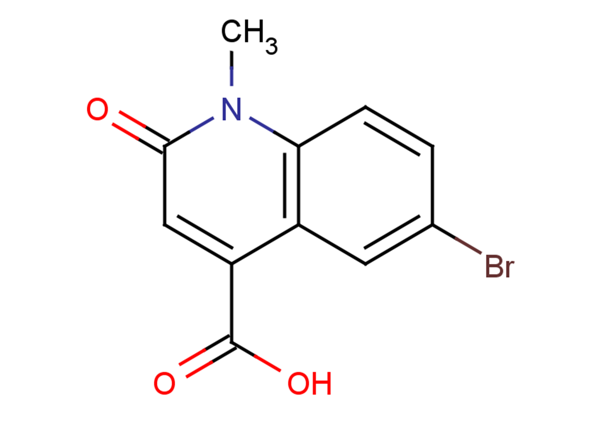 6-bromo-1-methyl-2-oxo-1,2-dihydroquinoline-4-carboxylic acid