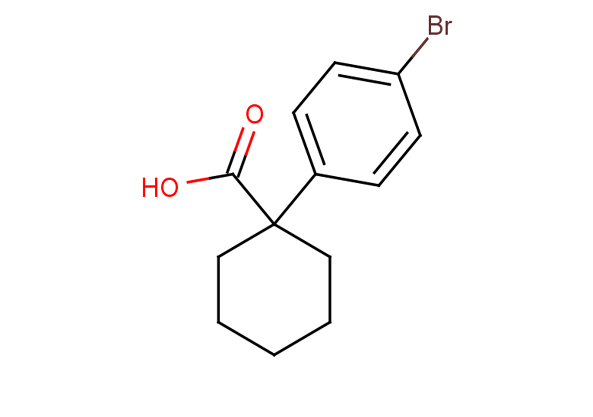 1-(4-bromophenyl)cyclohexane-1-carboxylic acid