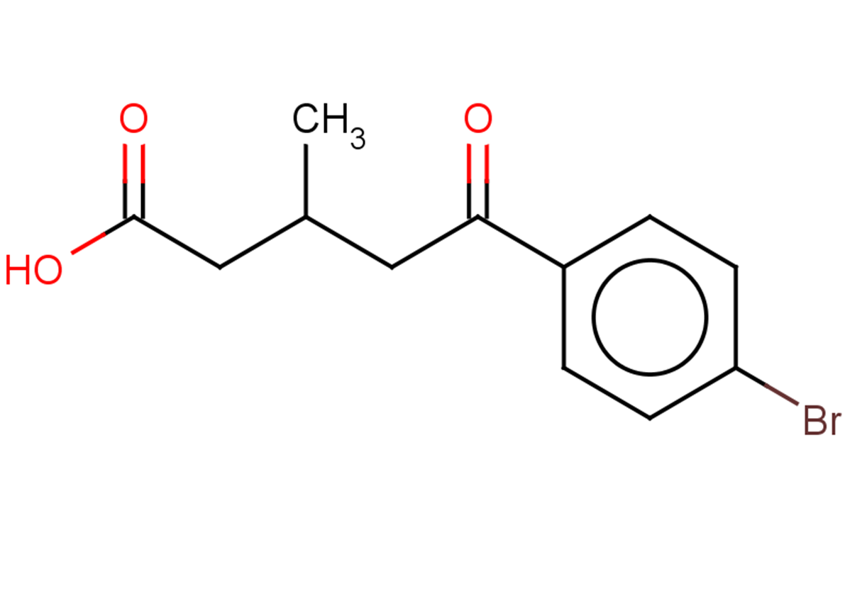 5-(4-bromophenyl)-3-methyl-5-oxopentanoic acid