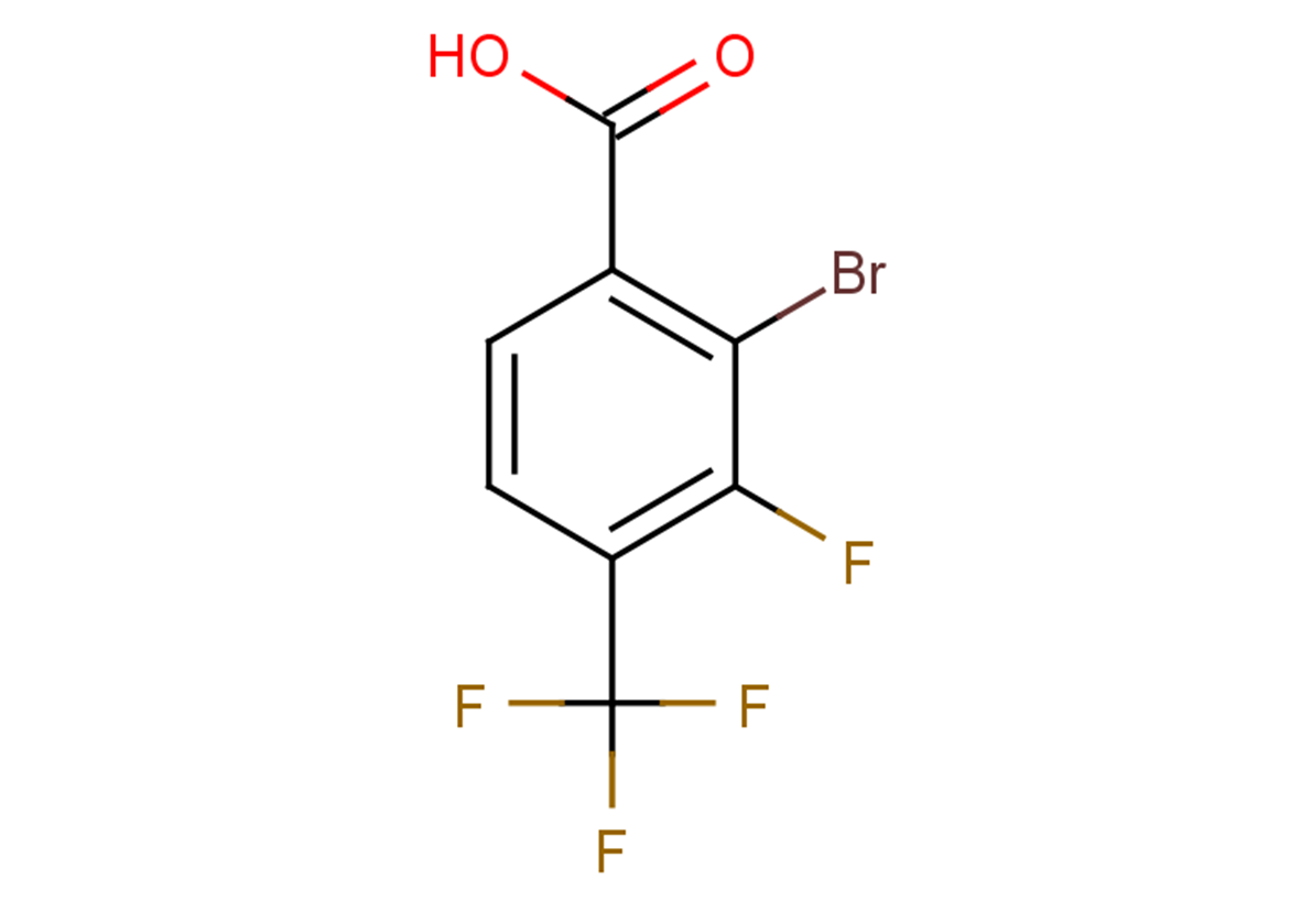 2-bromo-3-fluoro-4-(trifluoromethyl)benzoic acid