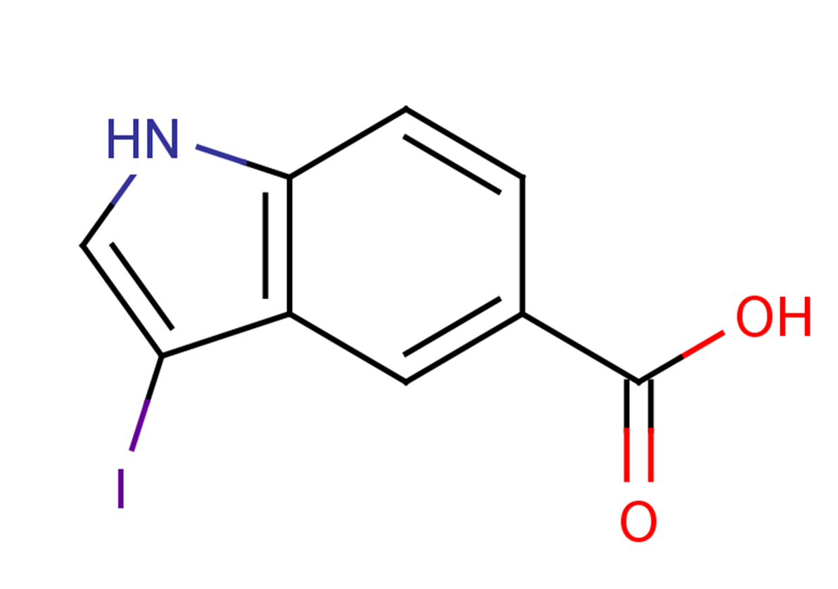 3-iodo-1H-indole-5-carboxylic acid
