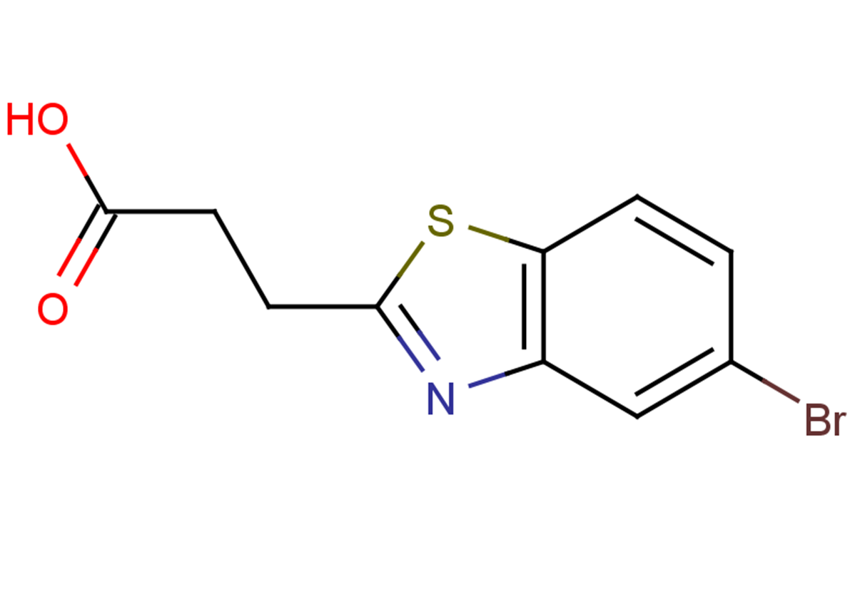 3-(5-bromo-1,3-benzothiazol-2-yl)propanoic acid