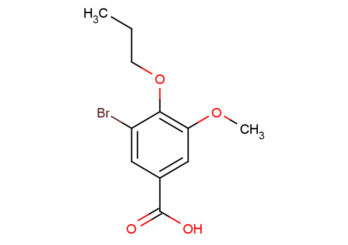 3-bromo-5-methoxy-4-propoxybenzoic acid