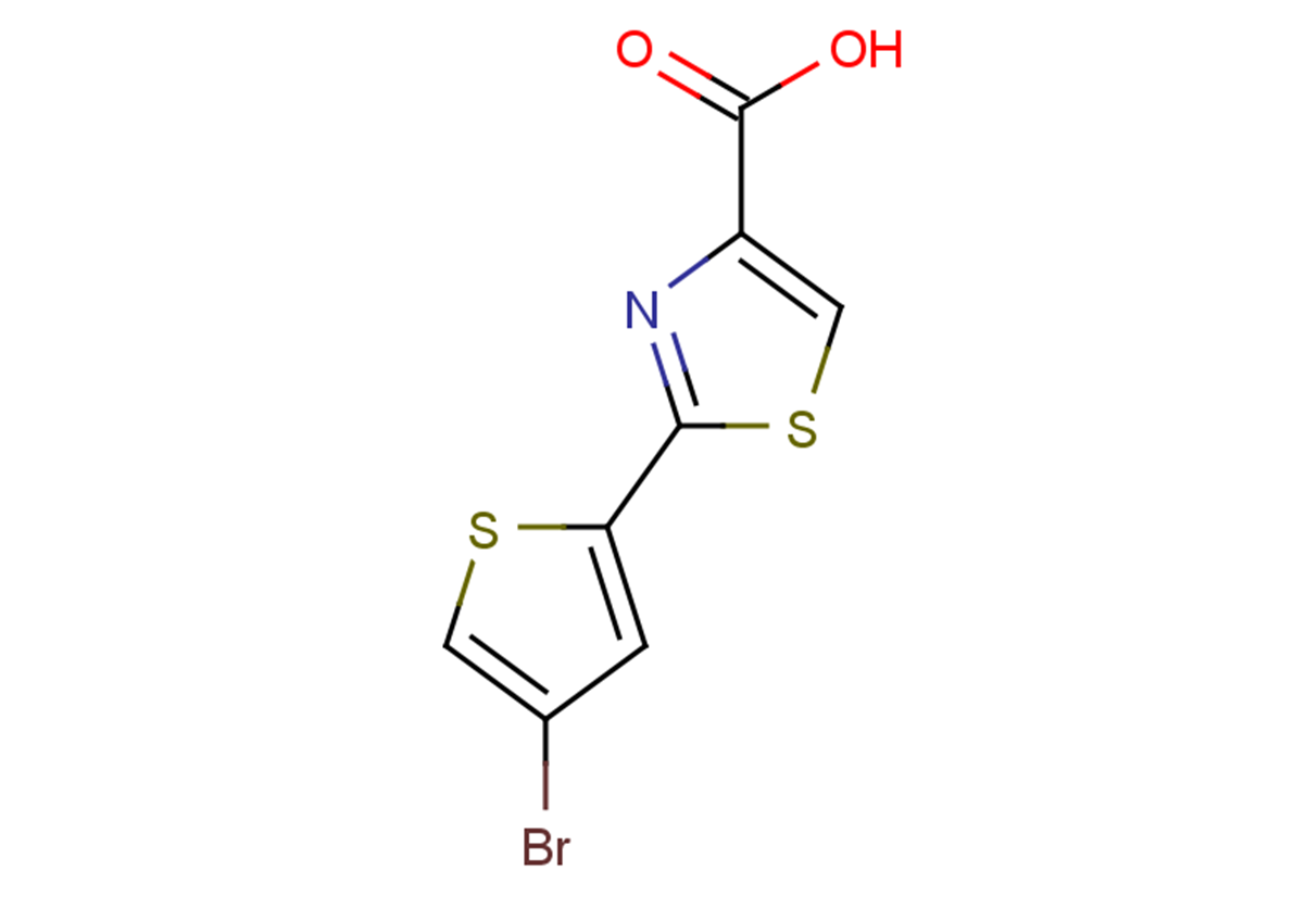2-(4-bromothiophen-2-yl)-1,3-thiazole-4-carboxylic acid