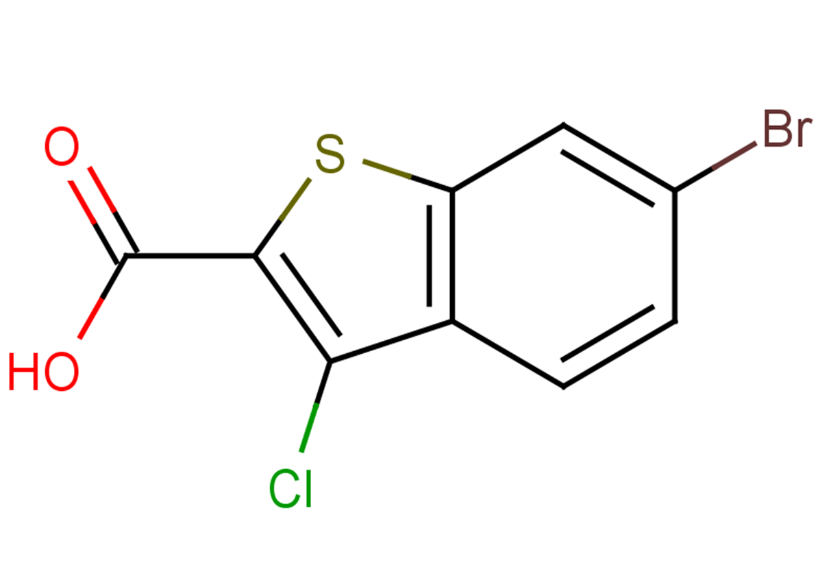 6-bromo-3-chloro-1-benzothiophene-2-carboxylic acid