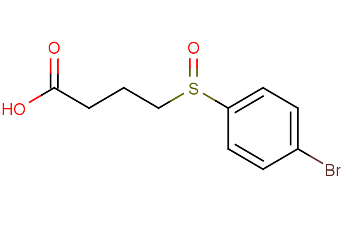 4-[(4-bromobenzene)sulfinyl]butanoic acid