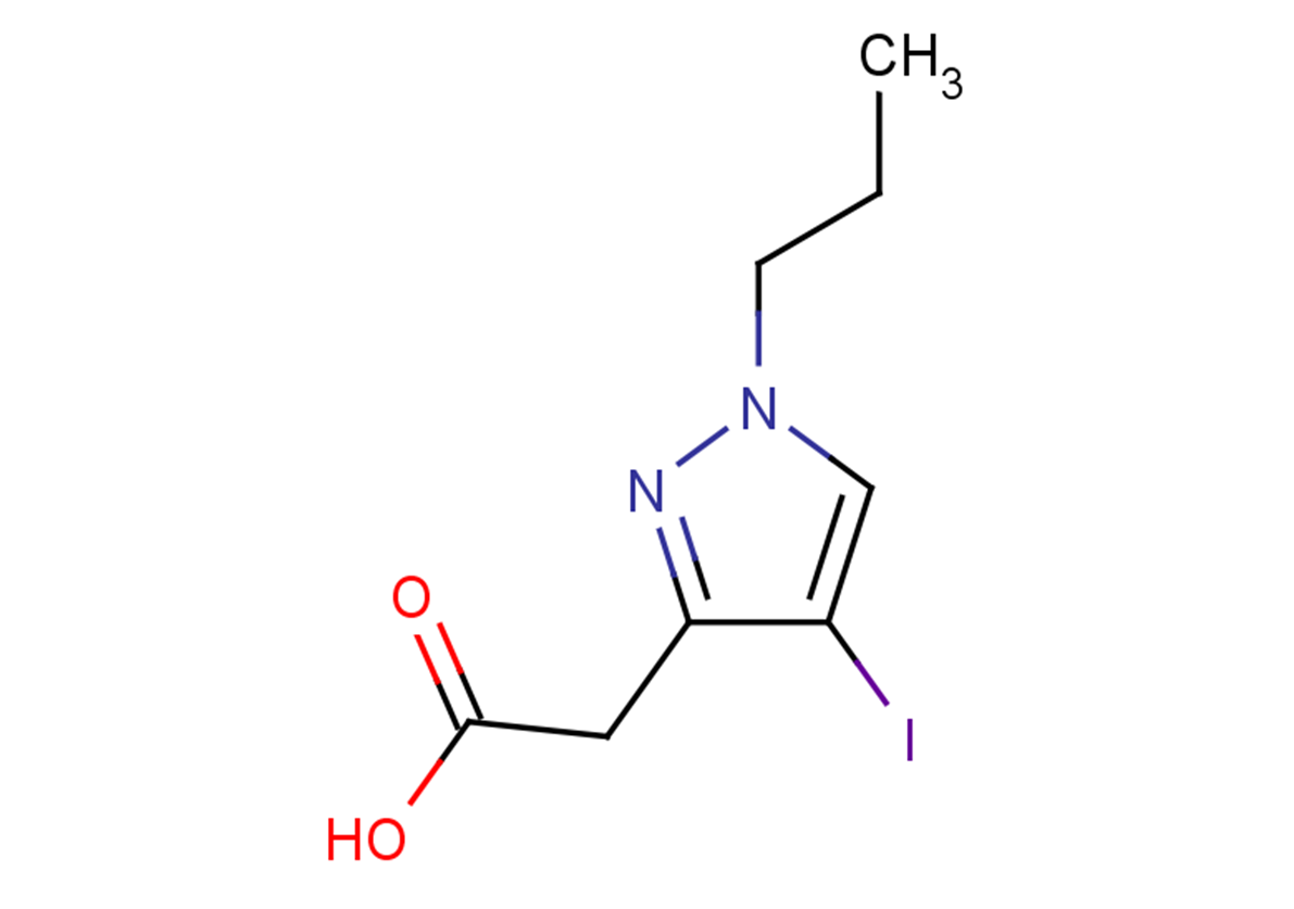 2-(4-iodo-1-propyl-1H-pyrazol-3-yl)acetic acid
