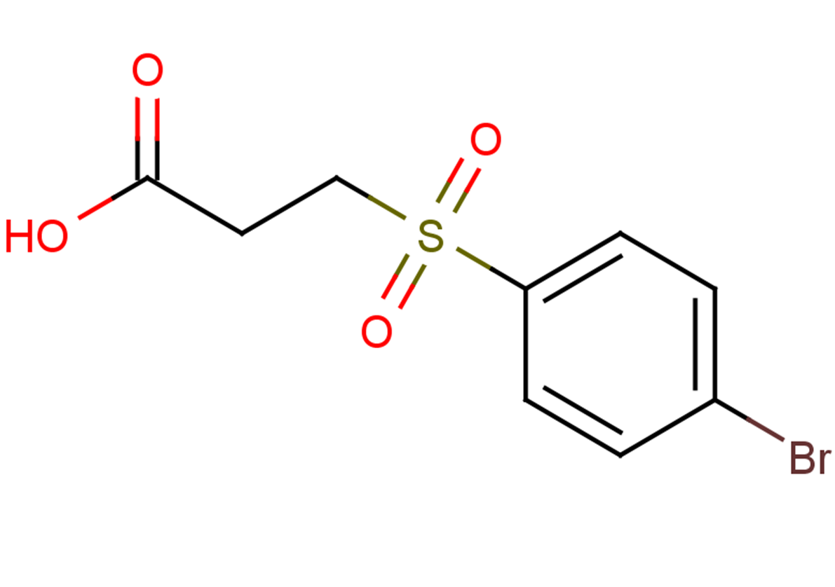 3-[(4-bromobenzene)sulfonyl]propanoic acid
