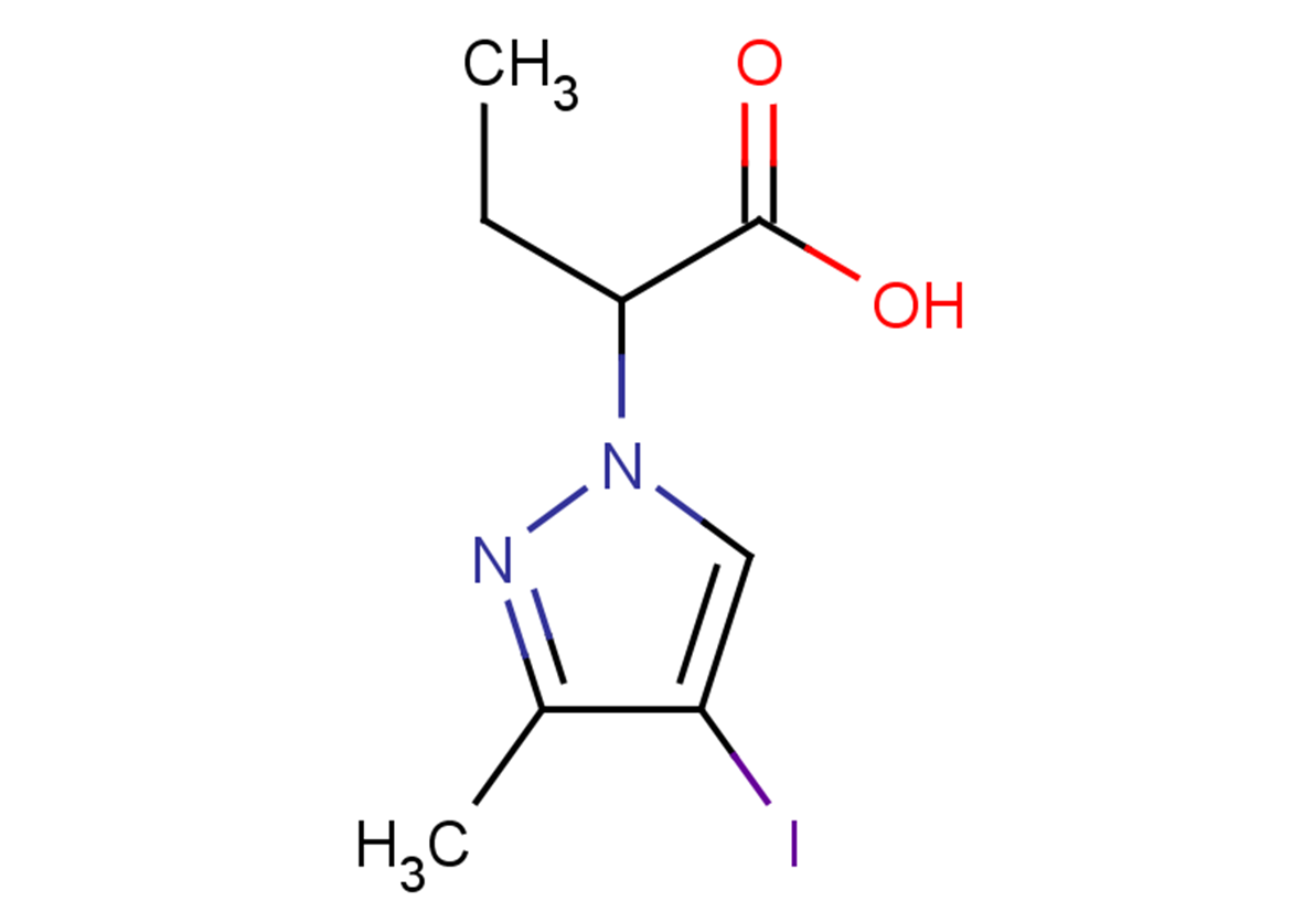 2-(4-iodo-3-methyl-1H-pyrazol-1-yl)butanoic acid