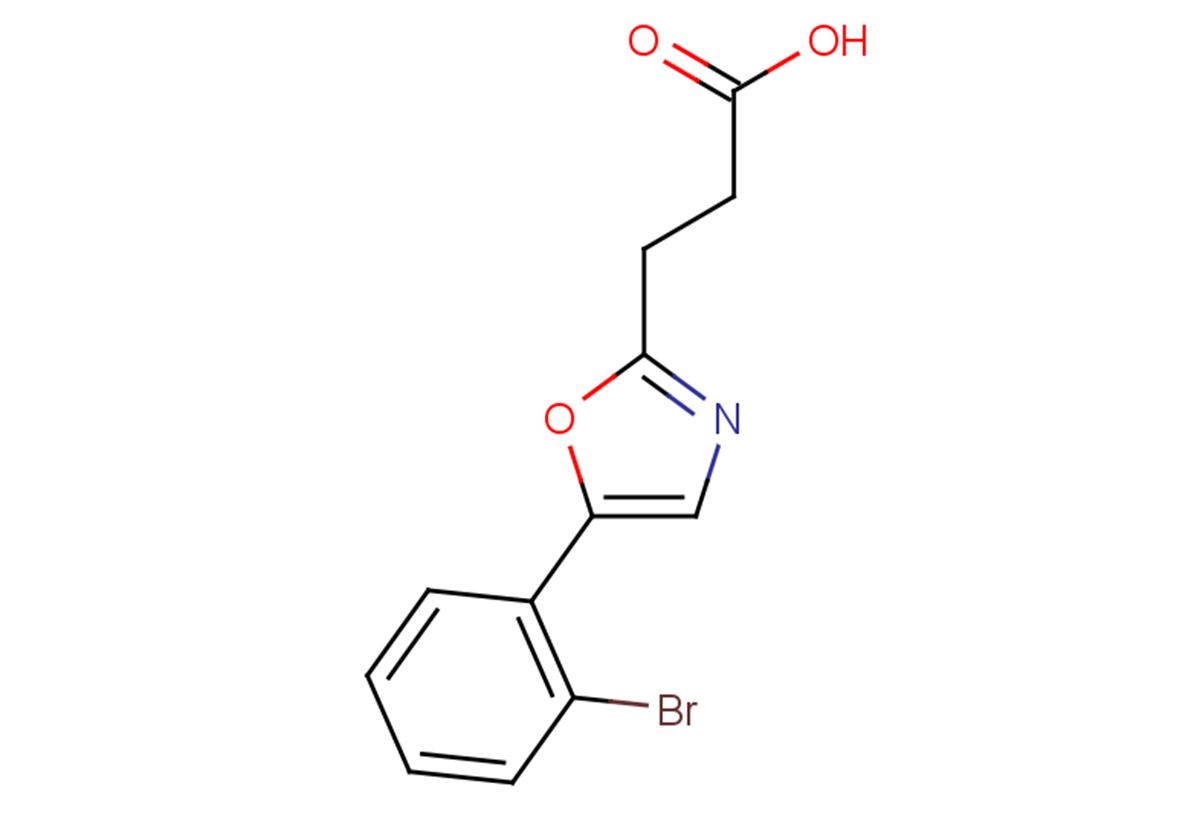 3-[5-(2-bromophenyl)-1,3-oxazol-2-yl]propanoic acid