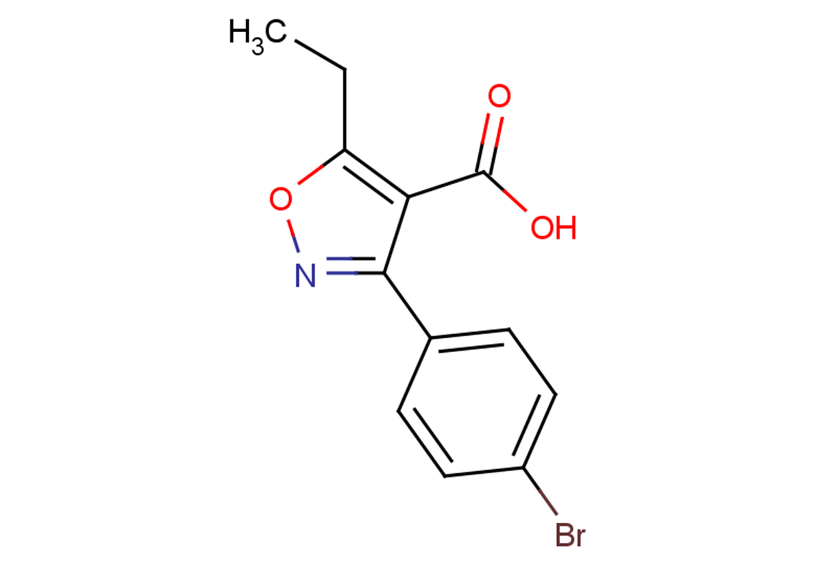 3-(4-bromophenyl)-5-ethyl-1,2-oxazole-4-carboxylic acid