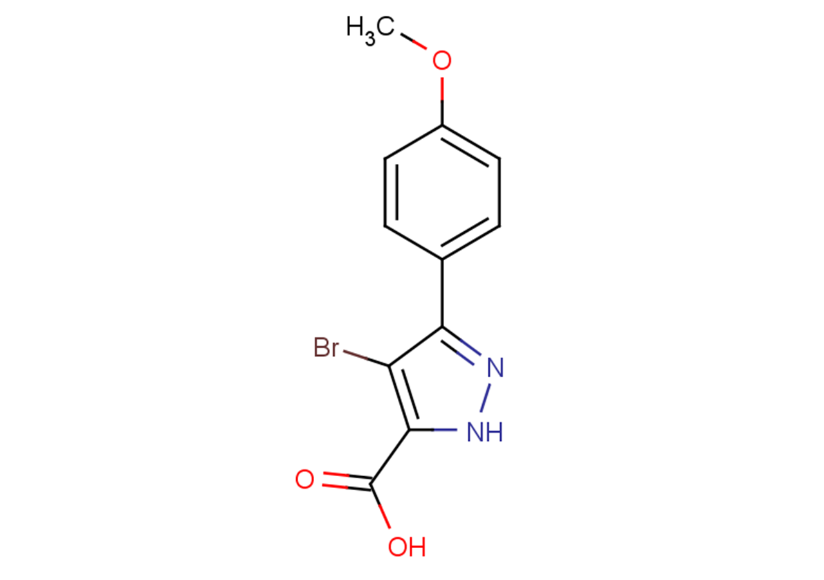 4-bromo-3-(4-methoxyphenyl)-1H-pyrazole-5-carboxylic acid
