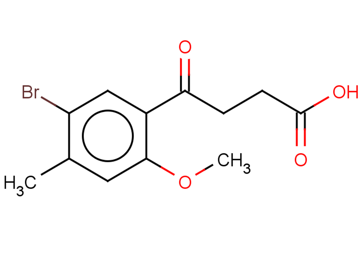4-(5-bromo-2-methoxy-4-methylphenyl)-4-oxobutanoic acid