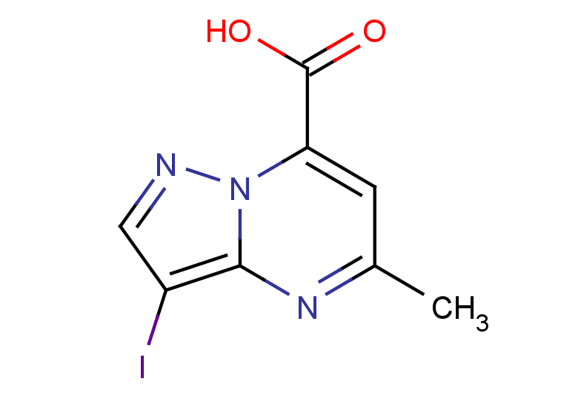 3-iodo-5-methylpyrazolo[1,5-a]pyrimidine-7-carboxylic acid