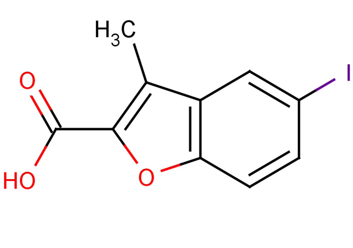 5-iodo-3-methyl-1-benzofuran-2-carboxylic acid