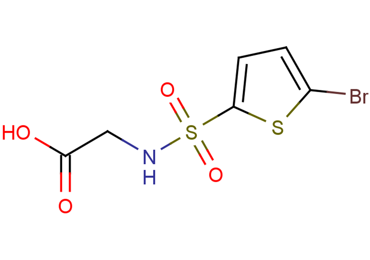 2-(5-bromothiophene-2-sulfonamido)acetic acid