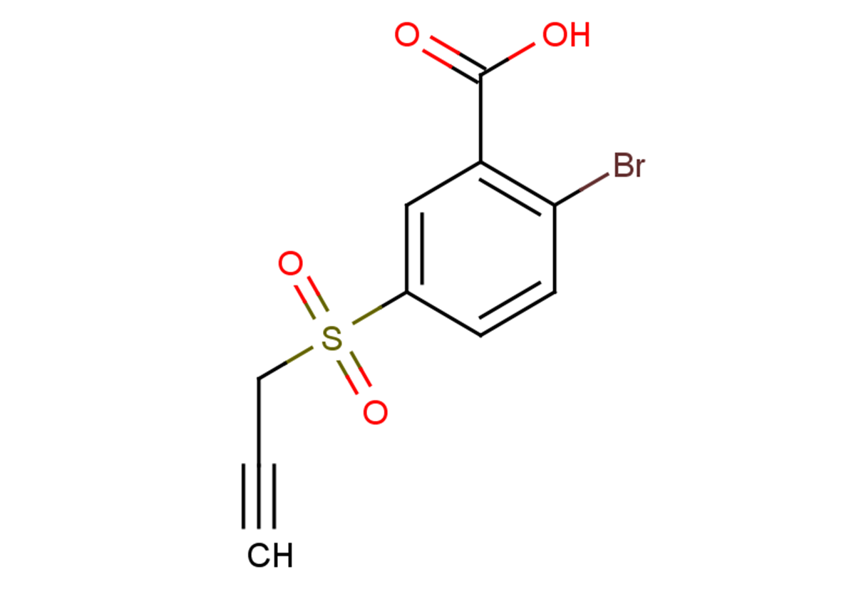 2-bromo-5-(prop-2-yne-1-sulfonyl)benzoic acid