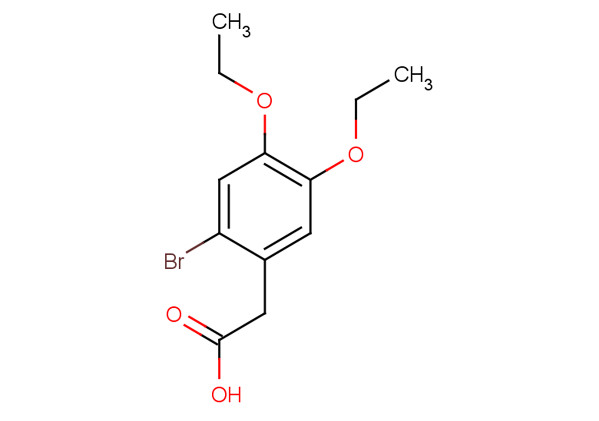 2-(2-bromo-4,5-diethoxyphenyl)acetic acid