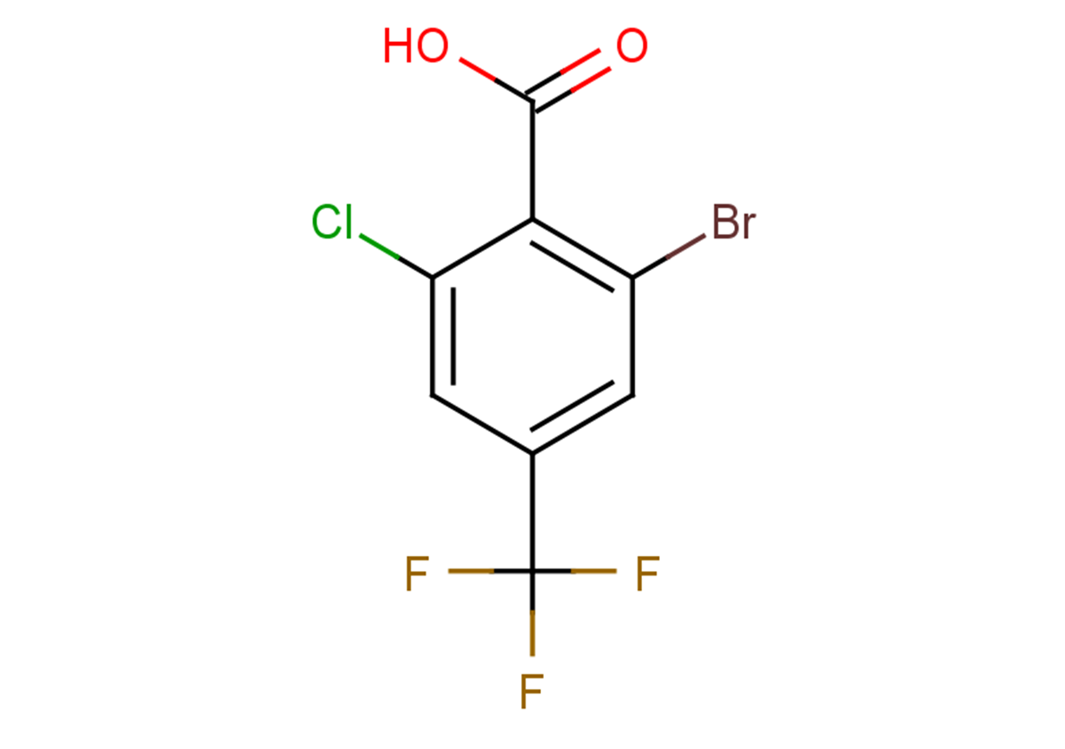 2-bromo-6-chloro-4-(trifluoromethyl)benzoic acid