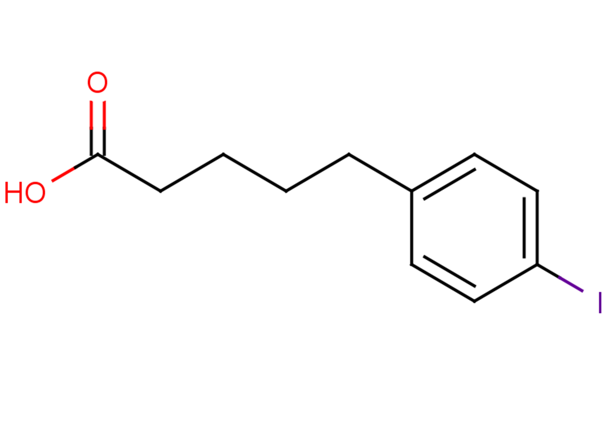 5-(4-iodophenyl)pentanoic acid