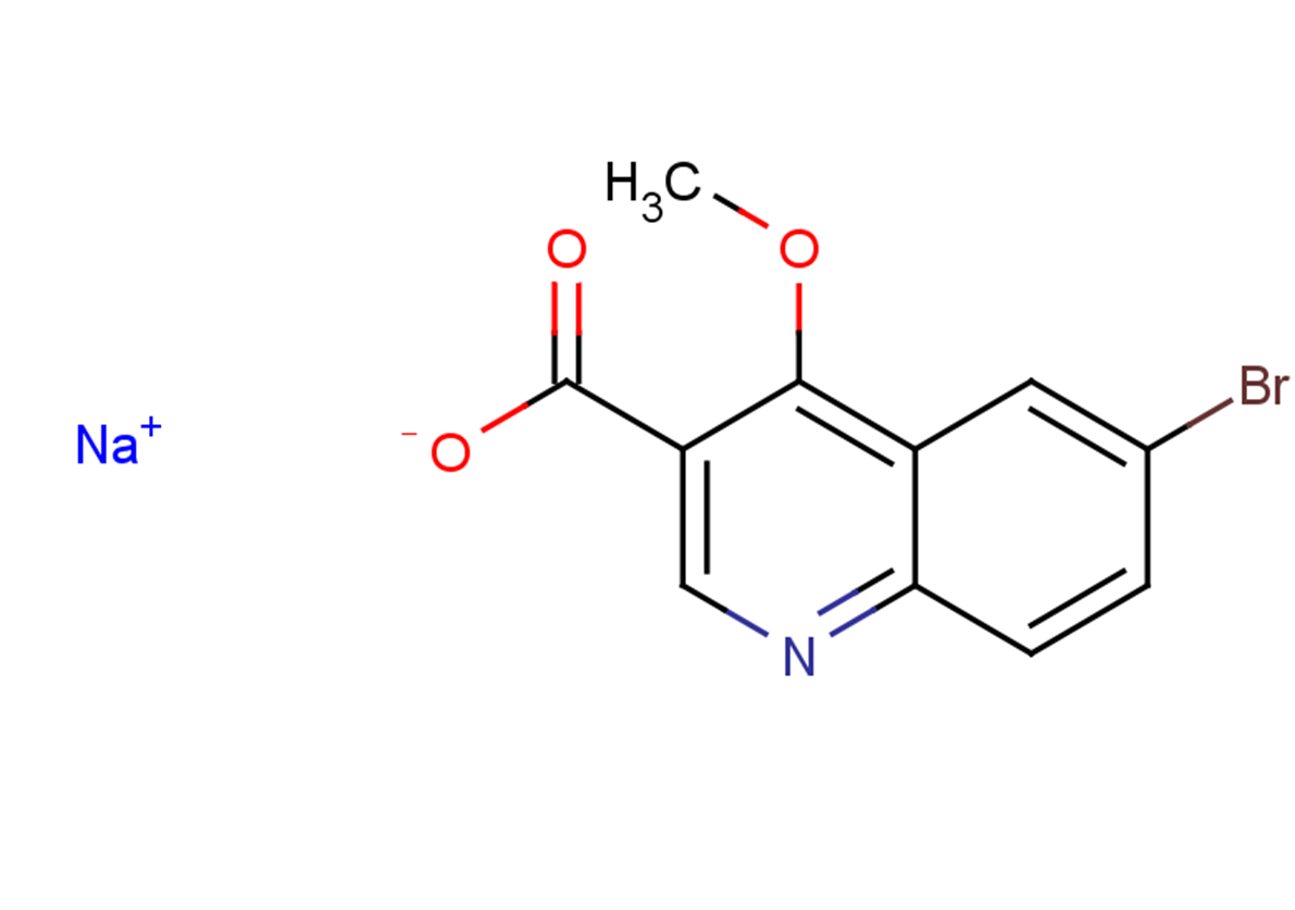 sodium 6-bromo-4-methoxyquinoline-3-carboxylate