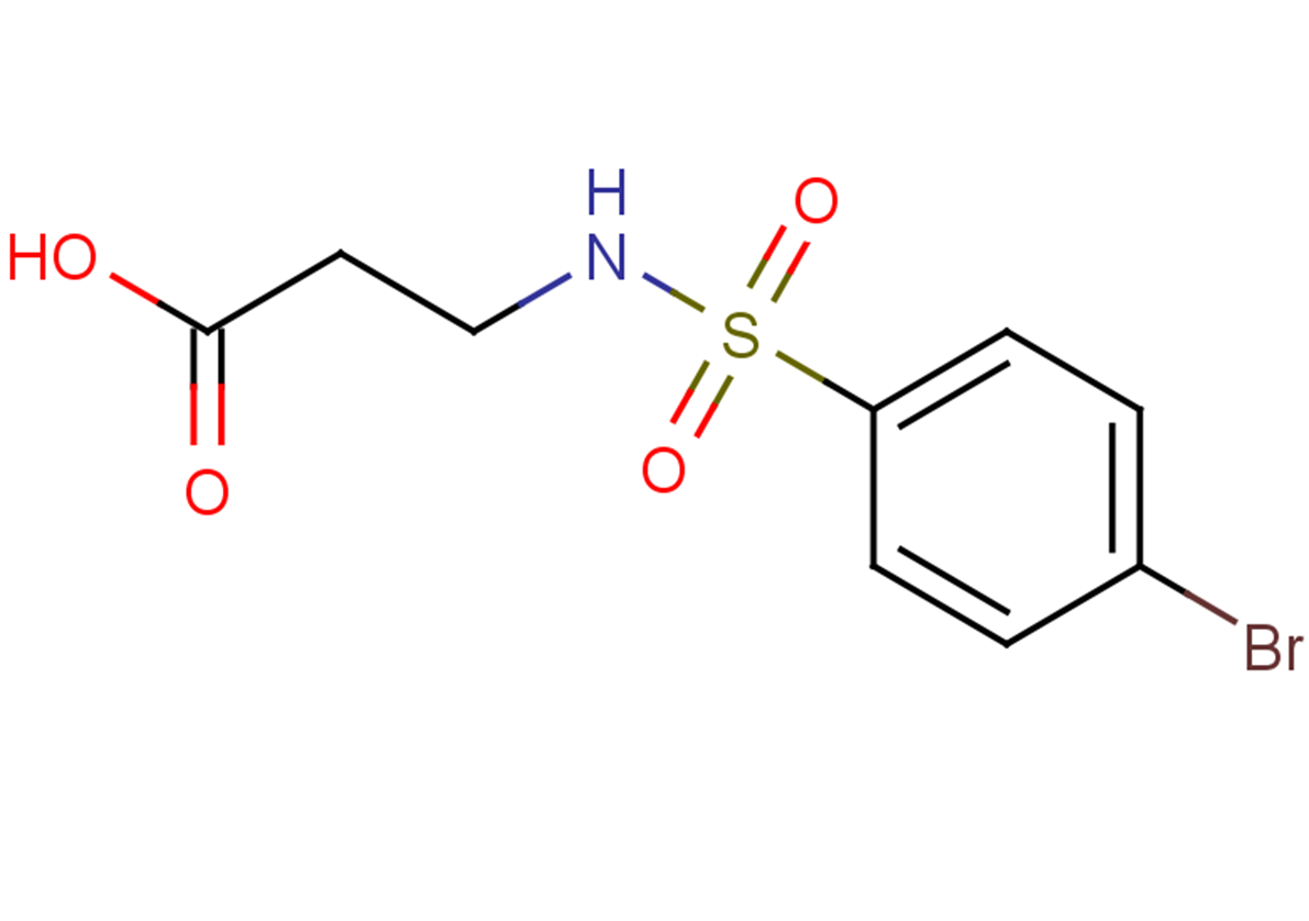 3-[(4-bromobenzene)sulfonamido]propanoic acid