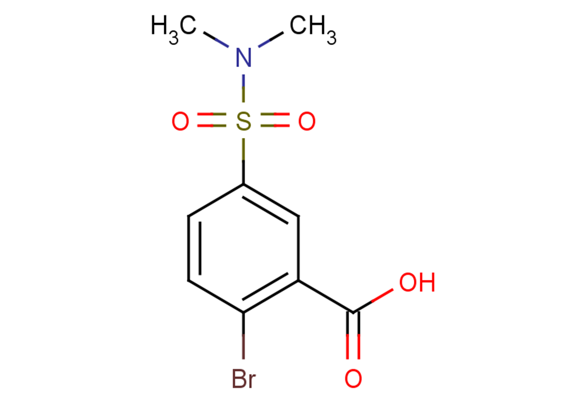 2-bromo-5-(dimethylsulfamoyl)benzoic acid