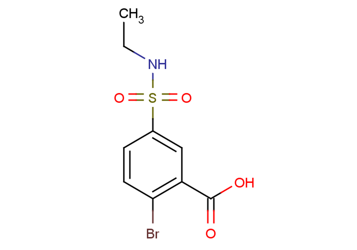 2-bromo-5-(ethylsulfamoyl)benzoic acid