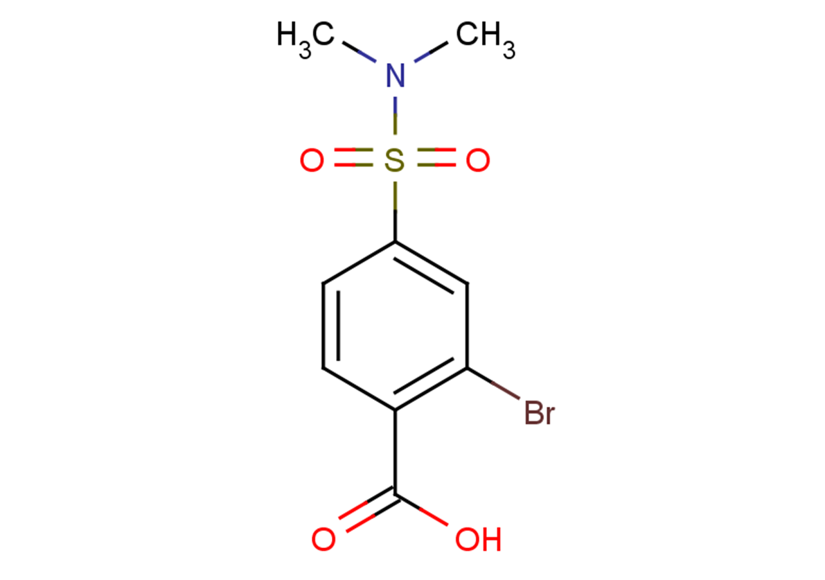 2-bromo-4-(dimethylsulfamoyl)benzoic acid