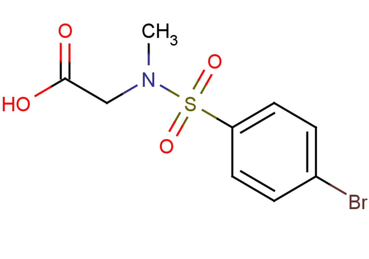 2-[N-methyl(4-bromobenzene)sulfonamido]acetic acid