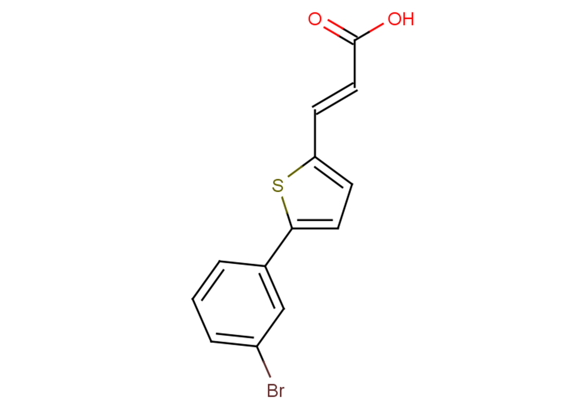 (2E)-3-[5-(3-bromophenyl)thiophen-2-yl]prop-2-enoic acid