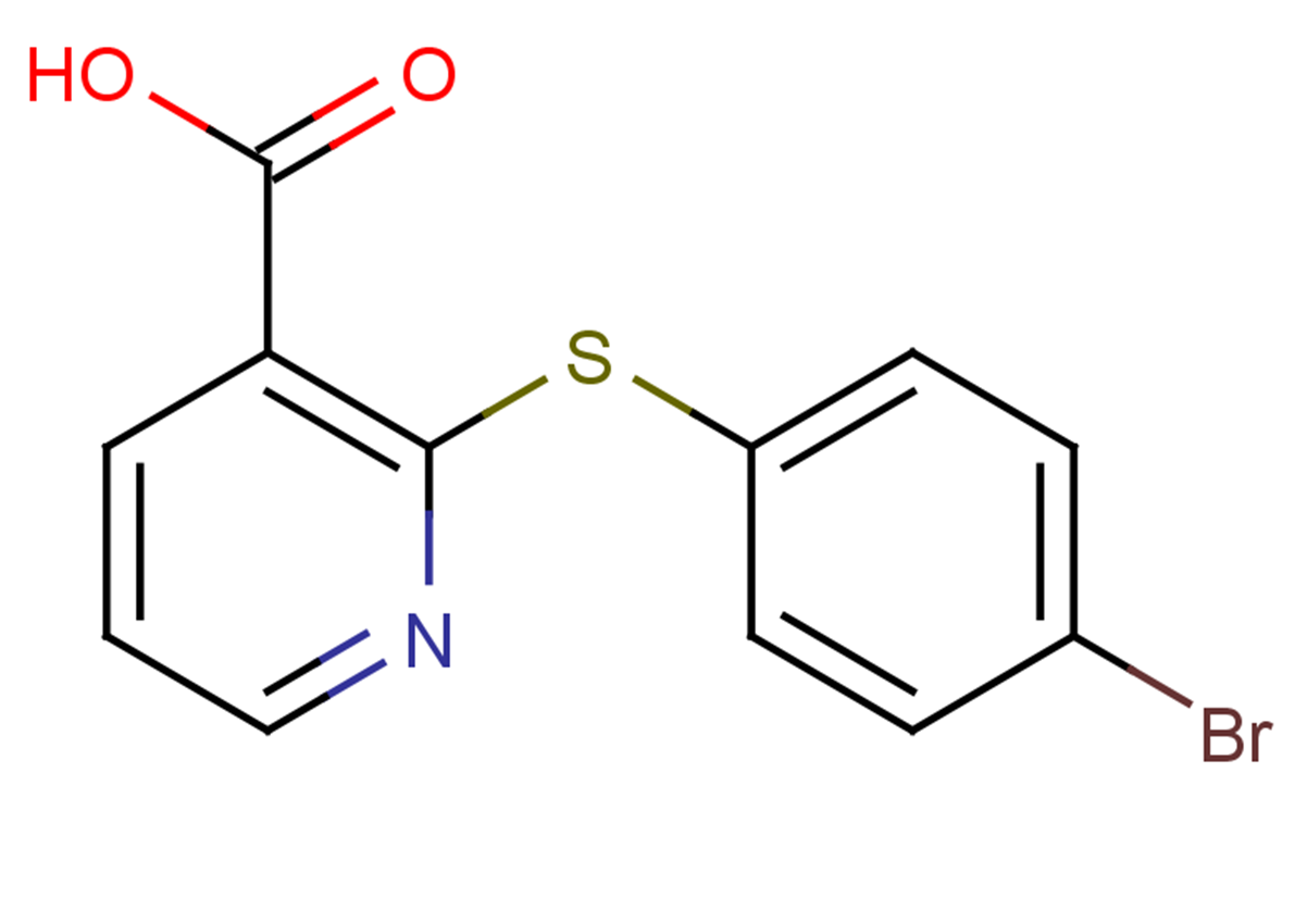 2-[(4-bromophenyl)sulfanyl]pyridine-3-carboxylic acid