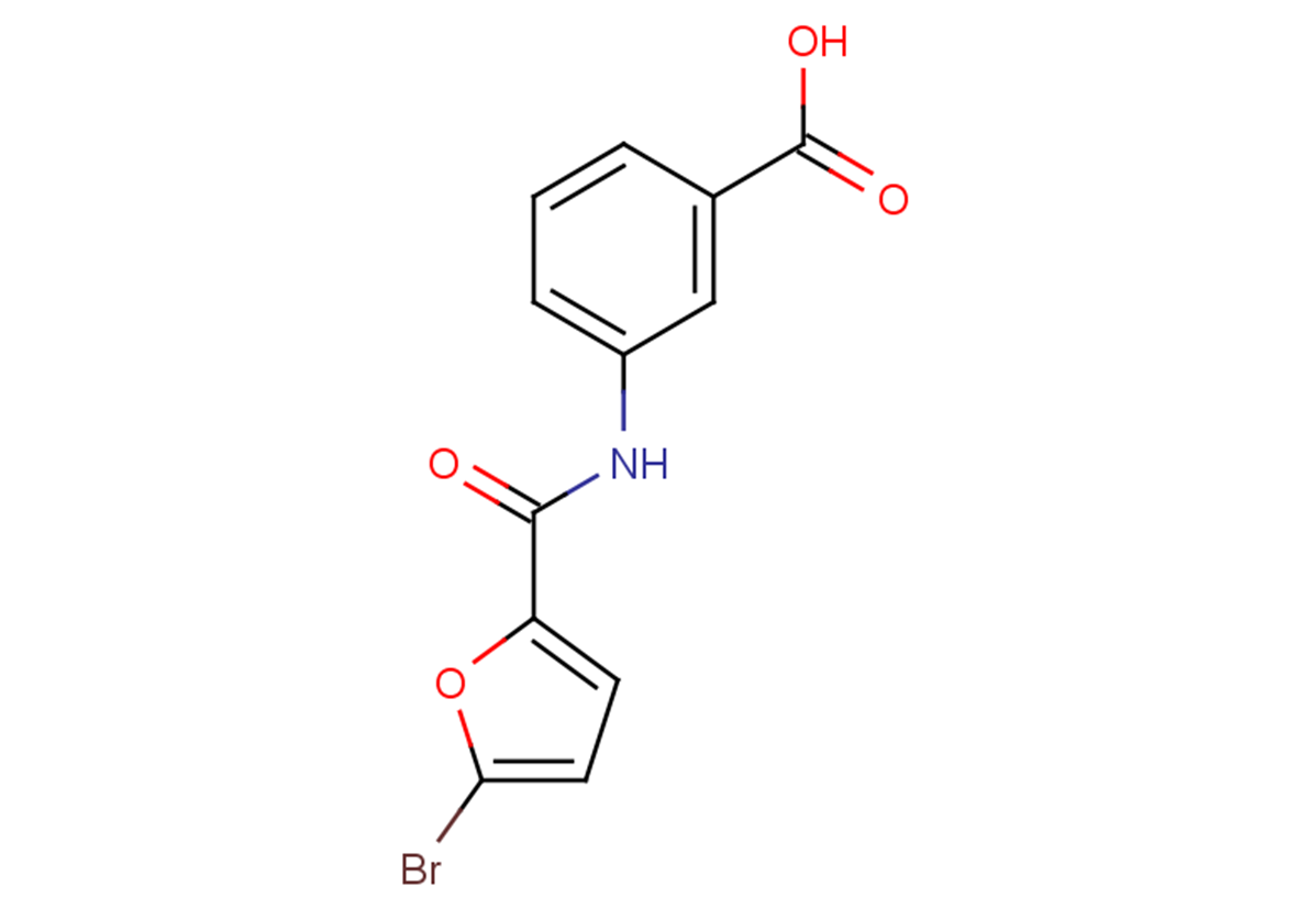 3-(5-bromofuran-2-amido)benzoic acid
