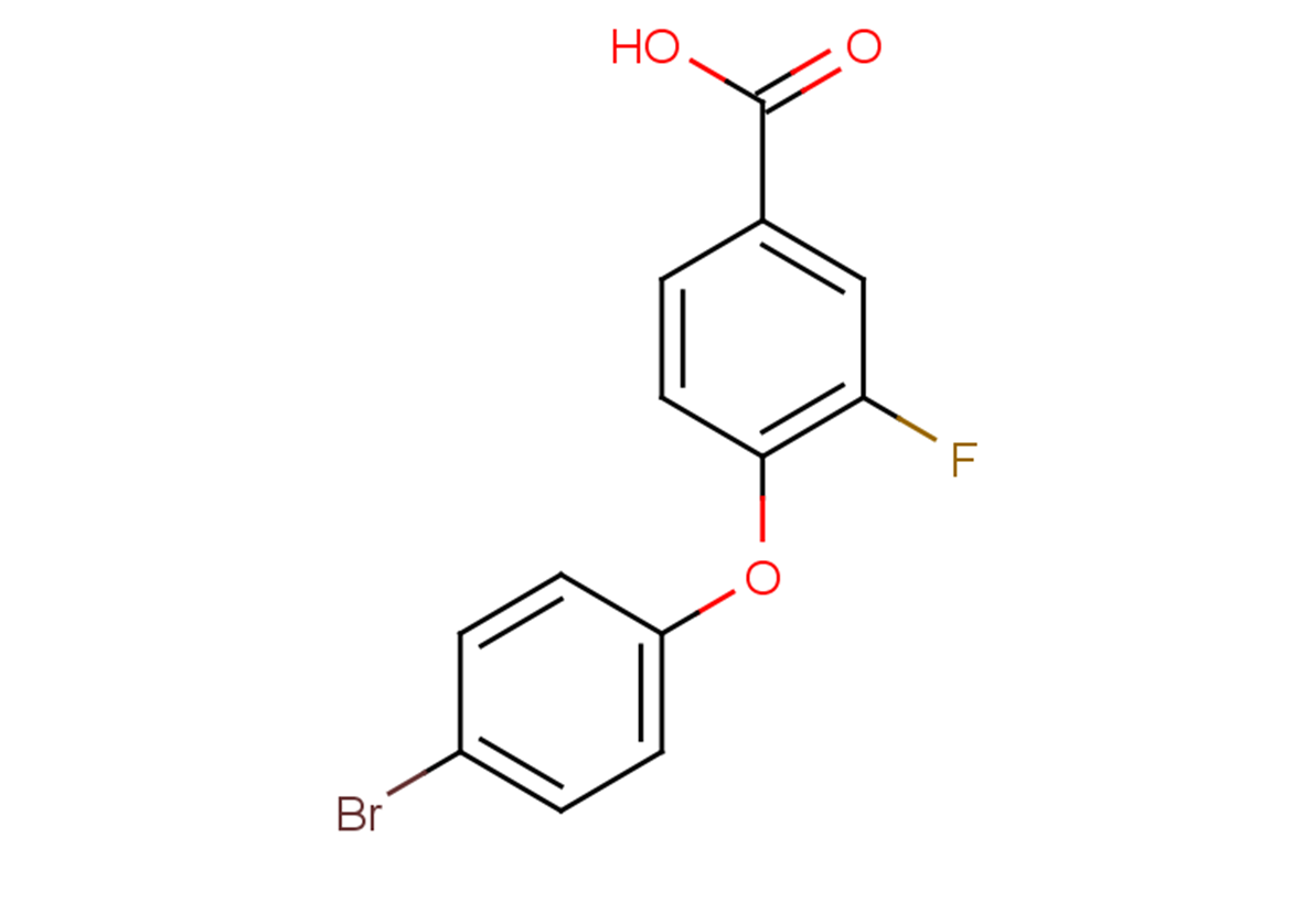 4-(4-bromophenoxy)-3-fluorobenzoic acid