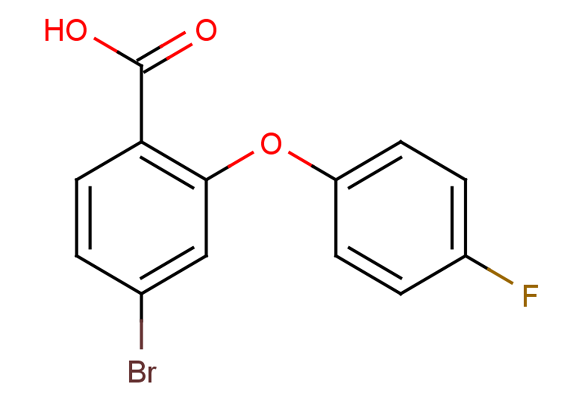 4-bromo-2-(4-fluorophenoxy)benzoic acid