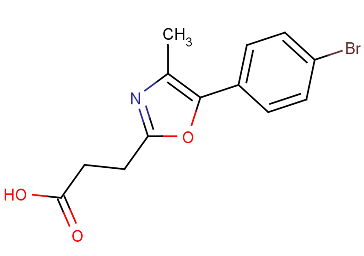 3-[5-(4-bromophenyl)-4-methyl-1,3-oxazol-2-yl]propanoic acid