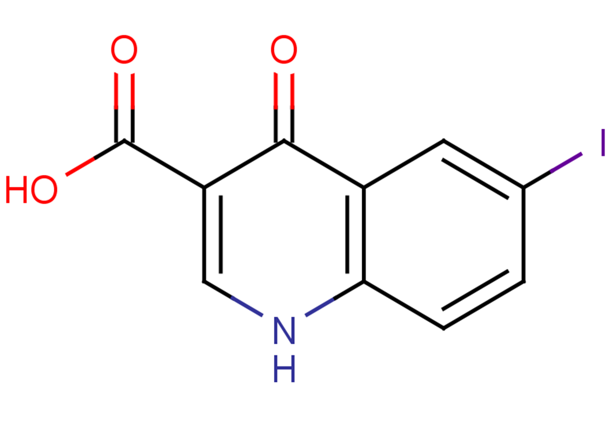 6-iodo-4-oxo-1,4-dihydroquinoline-3-carboxylic acid