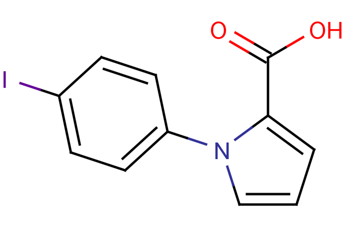 1-(4-iodophenyl)-1H-pyrrole-2-carboxylic acid
