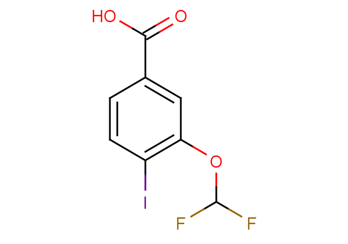 3-(difluoromethoxy)-4-iodobenzoic acid