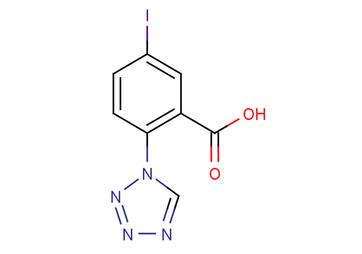 5-iodo-2-(1H-1,2,3,4-tetrazol-1-yl)benzoic acid